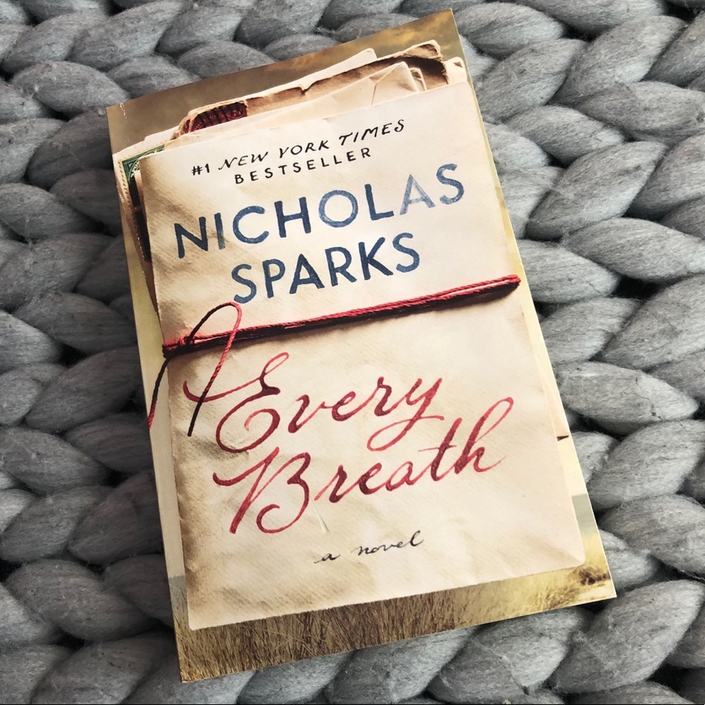 ⚠️Low-Ball Sale⚠️ "Every Breath" Nicholas Sparks